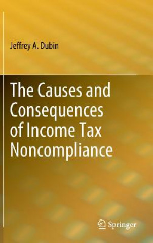 Książka Causes and Consequences of Income Tax Noncompliance Jeffrey A. Dubin