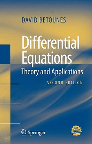 Kniha Differential Equations: Theory and Applications David Betounes