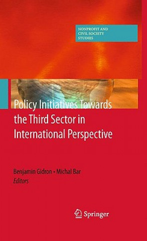 Buch Policy Initiatives Towards the Third Sector in International Perspective Benjamin Gidron