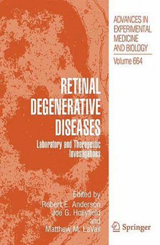 Carte Retinal Degenerative Diseases Robert E. Anderson