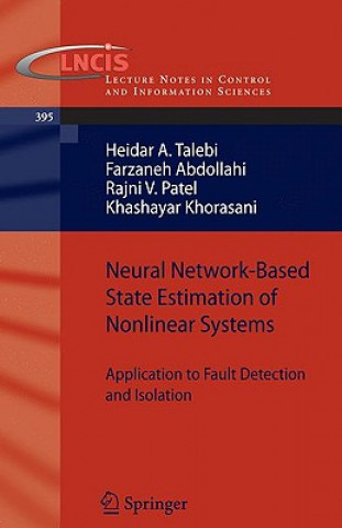 Buch Neural Network-Based State Estimation of Nonlinear Systems Heidar A. Talebi