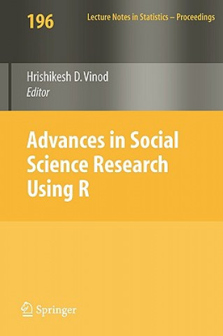 Książka Advances in Social Science Research Using R Hrishikesh D. Vinod
