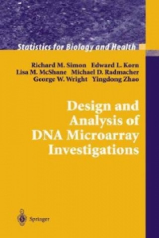 Könyv Design and Analysis of DNA Microarray Investigations Richard M. Simon