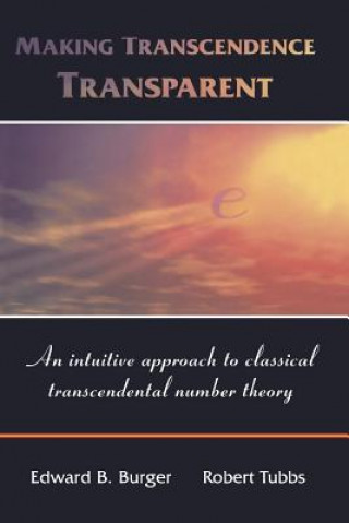 Книга Making Transcendence Transparent Edward B. Burger