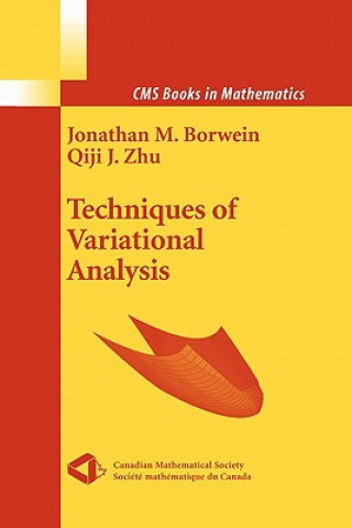 Könyv Techniques of Variational Analysis Jonathan M. Borwein