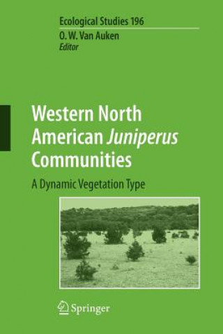 Kniha Western North American Juniperus Communities Oscar van Auken