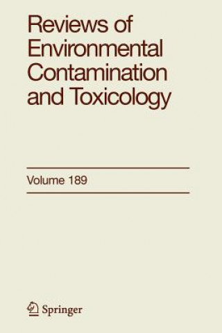 Książka Reviews of Environmental Contamination and Toxicology 189 George Ware
