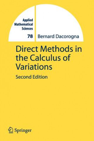Kniha Direct Methods in the Calculus of Variations Bernard Dacorogna