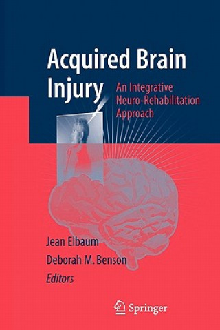 Kniha Acquired Brain Injury Jean Elbaum