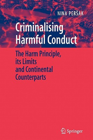 Buch Criminalising Harmful Conduct Nina Persak