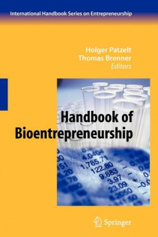 Könyv Handbook of Bioentrepreneurship Holger Patzelt