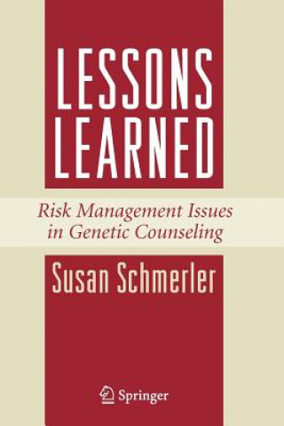 Könyv Lessons Learned Susan Schmerler