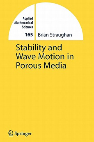 Kniha Stability and Wave Motion in Porous Media Brian Straughan