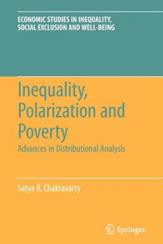 Kniha Inequality, Polarization and Poverty Satya R. Chakravarty