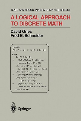 Könyv A Logical Approach to Discrete Math David Gries