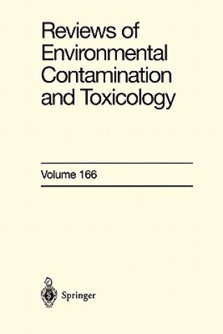 Kniha Reviews of Environmental Contamination and Toxicology 166 