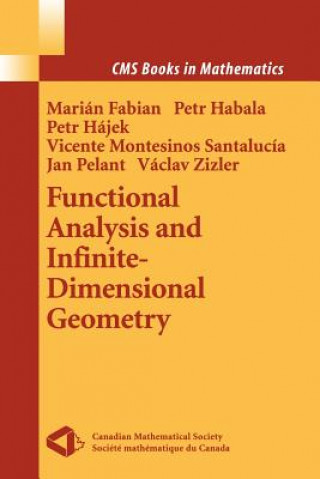Könyv Functional Analysis and Infinite-Dimensional Geometry Marian Fabian