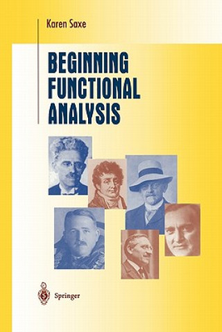 Knjiga Beginning Functional Analysis Karen Saxe