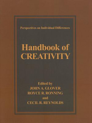 Kniha Handbook of Creativity John A. Glover