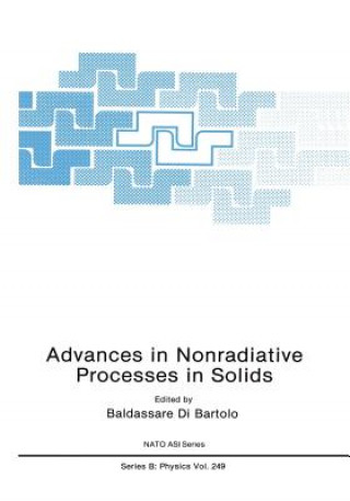 Book Advances in Nonradiative Processes in Solids Baldassare di Bartolo