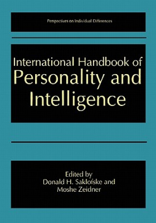 Kniha International Handbook of Personality and Intelligence Donald H. Saklofske