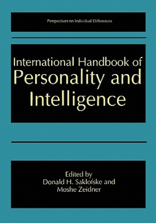 Buch International Handbook of Personality and Intelligence Donald H. Saklofske