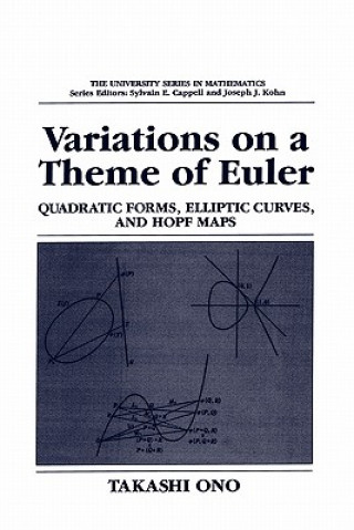 Könyv Variations on a Theme of Euler Takashi Ono