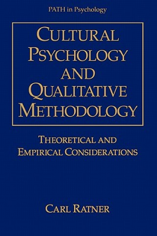 Carte Cultural Psychology and Qualitative Methodology Carl Ratner