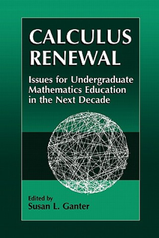 Kniha Calculus Renewal Susan L. Ganter