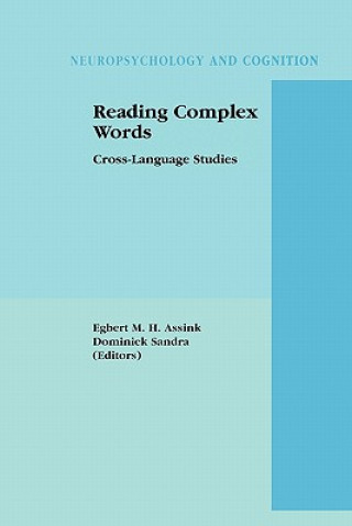 Kniha Reading Complex Words Egbert M.H. Assink