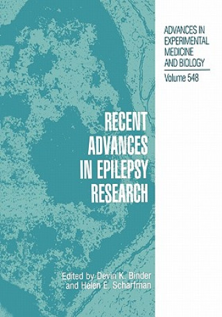 Carte Recent Advances in Epilepsy Research Devin K. Binder