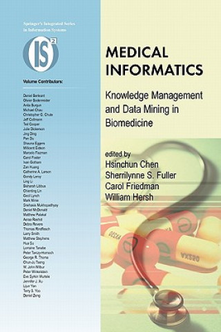 Kniha Medical Informatics Hsinchun Chen