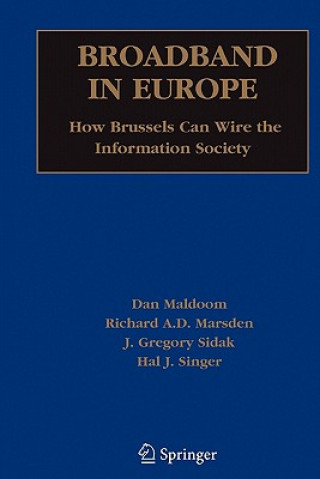 Kniha Broadband in Europe Dan Maldoom