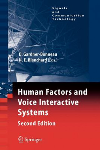 Kniha Human Factors and Voice Interactive Systems Daryle Gardner-Bonneau