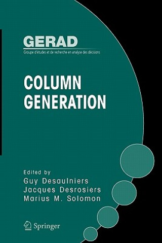 Boek Column Generation Guy Desaulniers