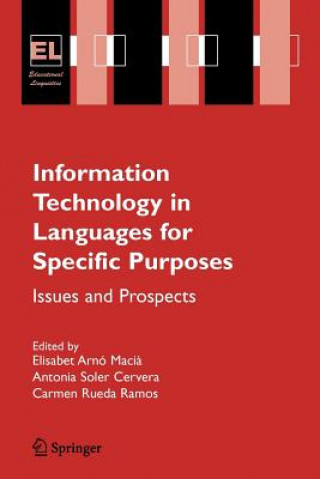 Könyv Information Technology in Languages for Specific Purposes Elisabet Arnó Maci