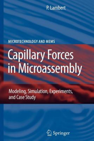 Kniha Capillary Forces in Microassembly Pierre Lambert