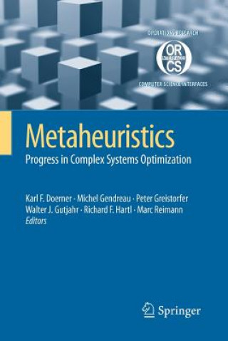 Kniha Metaheuristics Karl F. Doerner