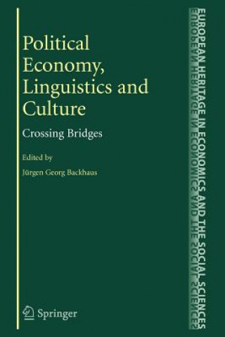 Könyv Political Economy, Linguistics and Culture Jürgen Georg Backhaus