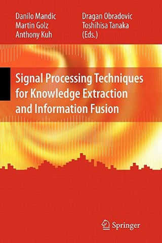 Kniha Signal Processing Techniques for Knowledge Extraction and Information Fusion Danilo Mandic