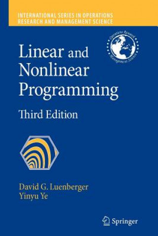 Книга Linear and Nonlinear Programming David G. Luenberger