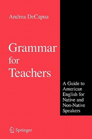 Carte Grammar for Teachers Andrea DeCapua
