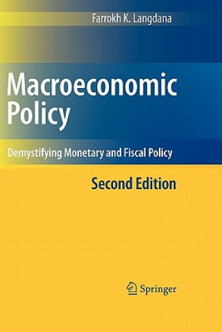 Kniha Macroeconomic Policy Farrokh Langdana