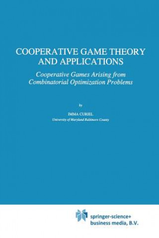 Książka Cooperative Game Theory and Applications Imma Curiel