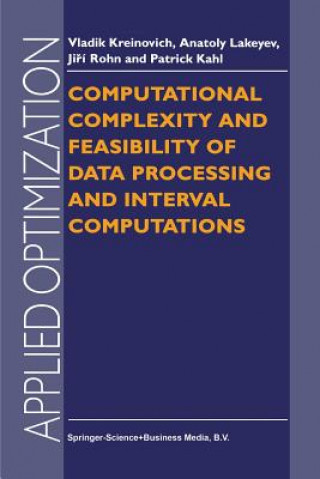 Carte Computational Complexity and Feasibility of Data Processing and Interval Computations V. Kreinovich