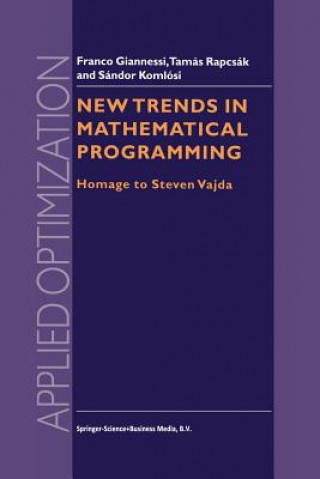 Carte New Trends in Mathematical Programming F. Giannessi