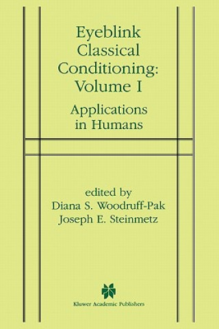 Książka Eyeblink Classical Conditioning Volume 1 Diana S. Woodruff-Pak