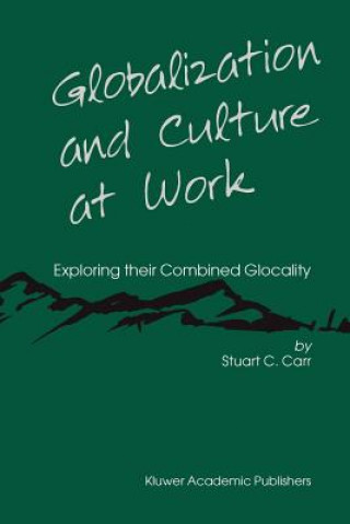 Kniha Globalization and Culture at Work Stuart C. Carr