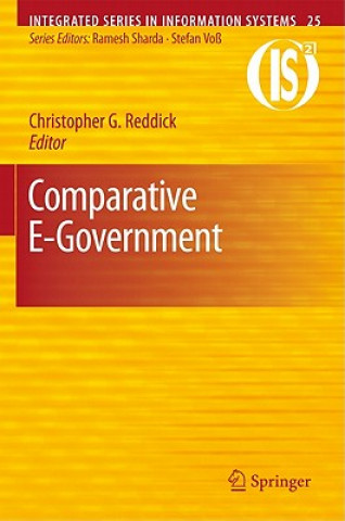 Knjiga Comparative E-Government Christopher G. Reddick