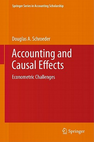 Könyv Accounting and Causal Effects Douglas A. Schroeder